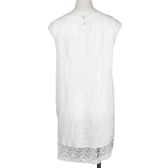 Blanc Du Nil white tank dress Size M/L - Picture 3 of 8
